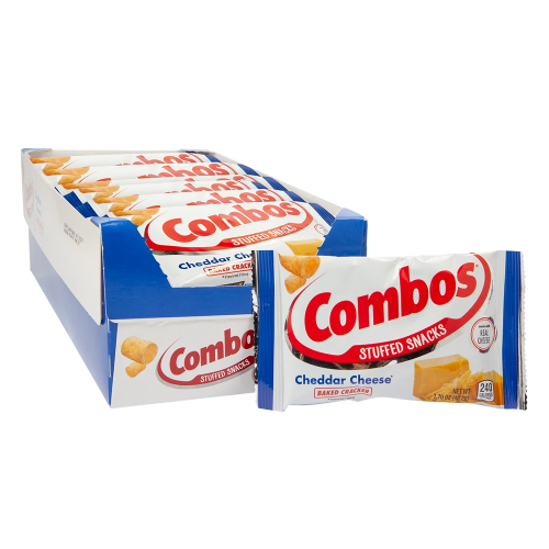 Combos Cheddar Cheese Cracker Baked Snacks 1.7oz