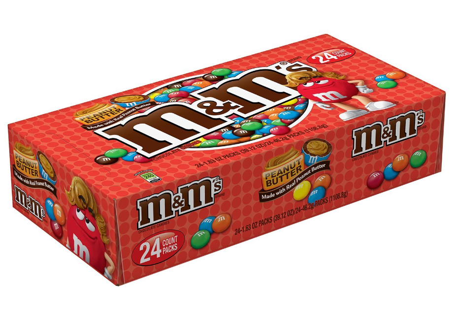 M&M's Peanut Butter 24 PACK
