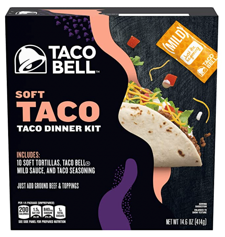 Taco Bell Soft Taco Dinner Kit 14.6oz