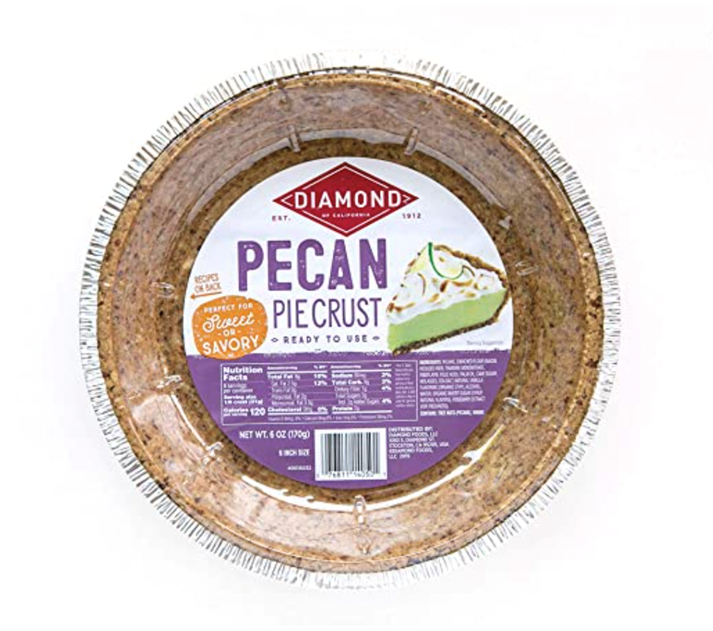 Diamond Pecan Pie Crust 6.0oz