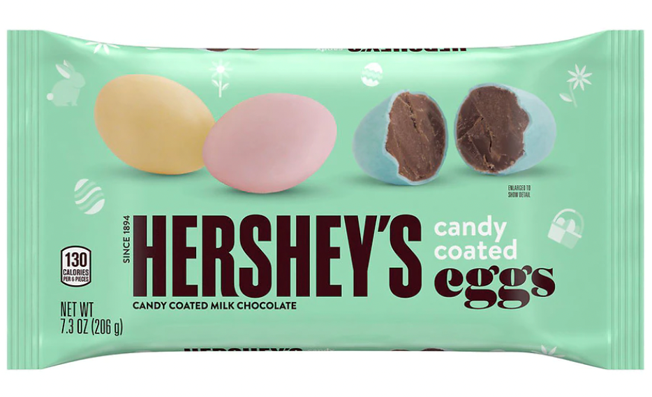 Hershey's Candy Coated Milk Chocolate Eggs 7.3oz