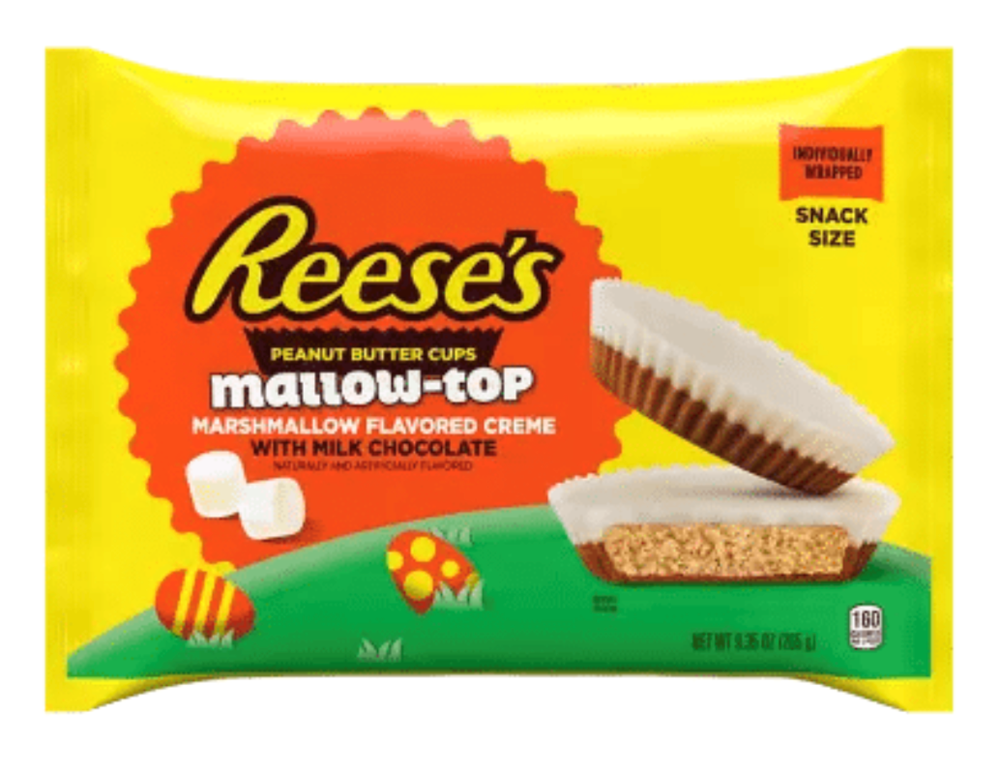 Reese's Milk Chocolate Peanut Butter Cup with Marshmallow Flavored Creme 9.35oz