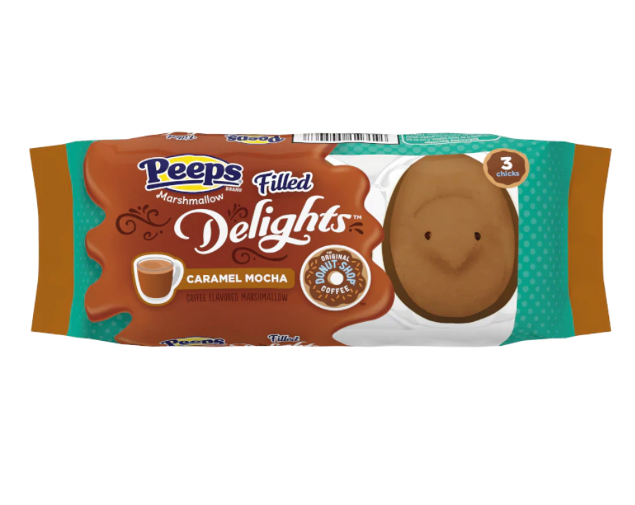 Peeps Donut Shop 3pk CARAMEL MOCHA