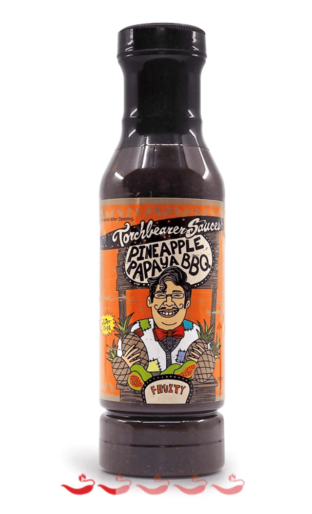 Torchbearer Sauces Pineapple Papaya BBQ Sauce 12oz