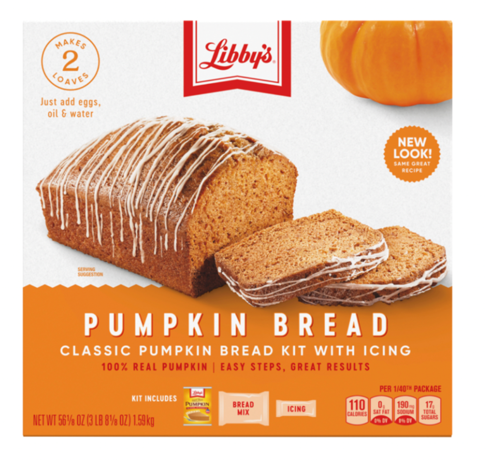 Libby's Pumpkin Bread Kit with Icing 56.0oz