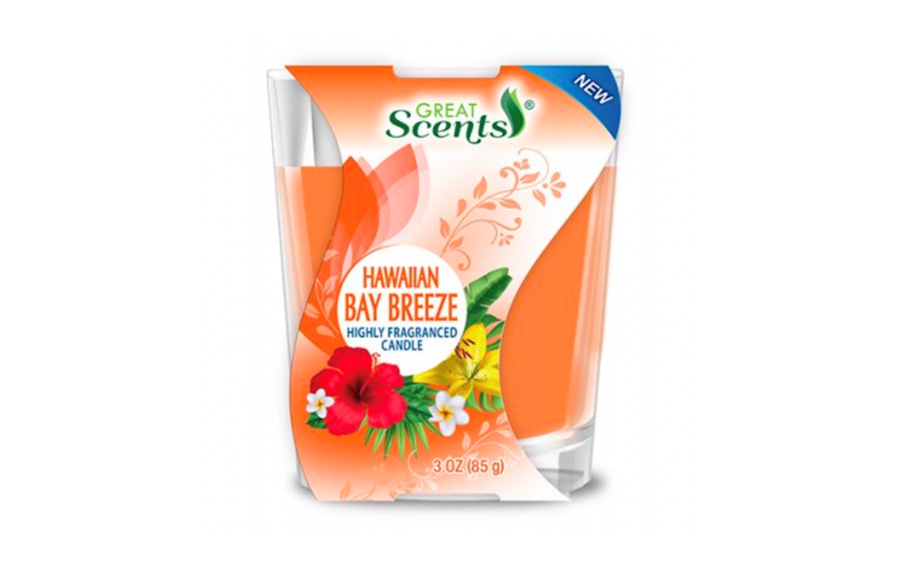 Great Scents Hawaiian Bay Breeze Candle 3.0oz