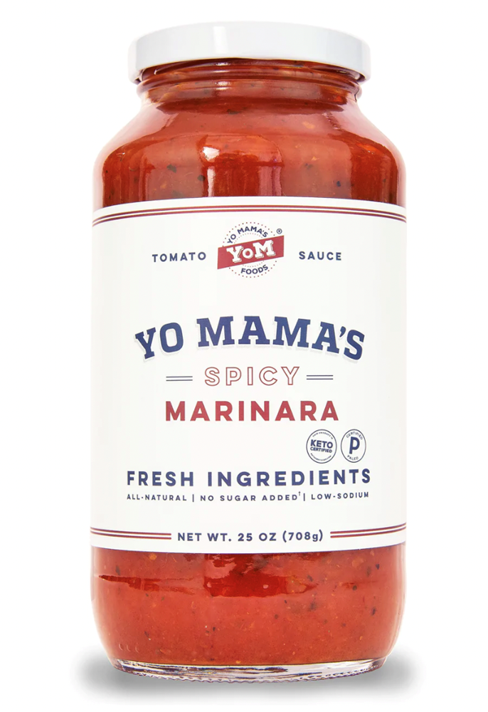 Yo Mama's Spicy Tomato Sauce (Marinara) 708g