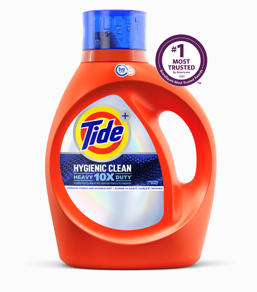 Tide Hygienic Clean Heavy Duty 10x Duty Original Scent Liquid Detergent