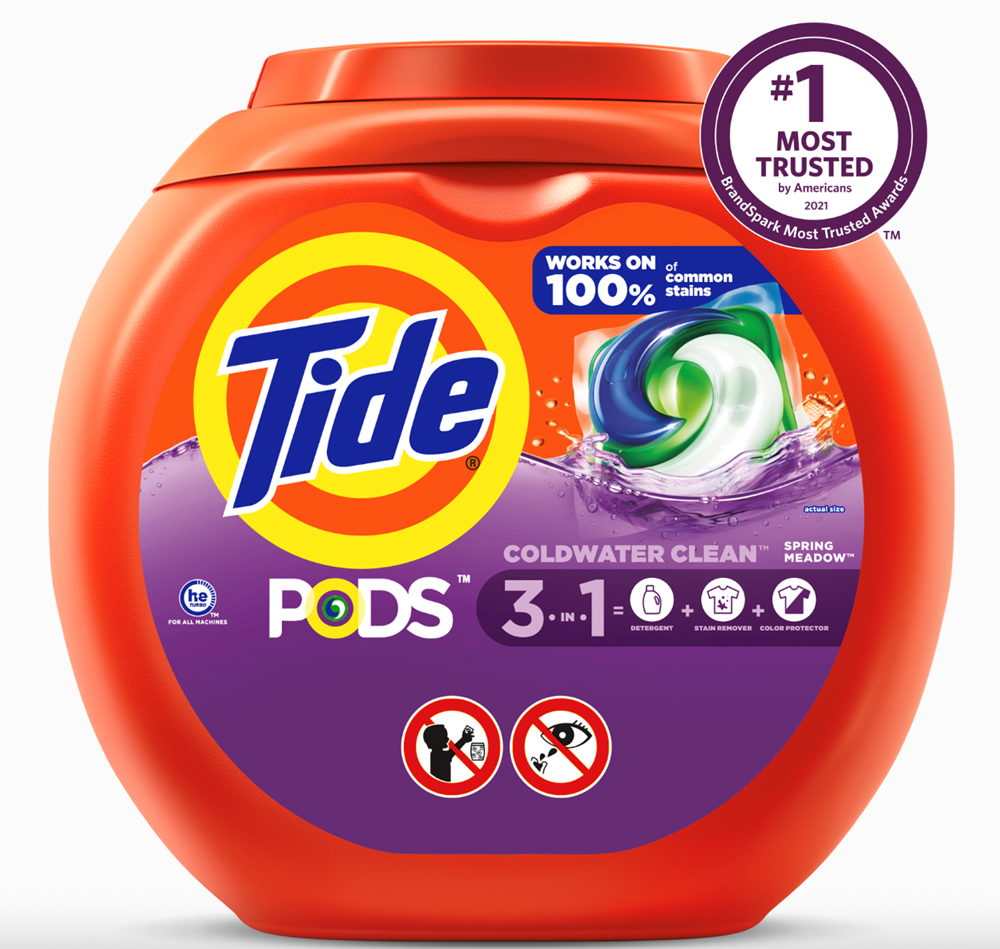 Tide Pods Spring Meadow Laundry Detergent 42ct