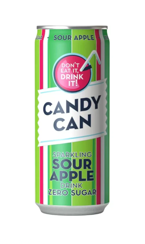 Candy Can Sour Apple 330ml