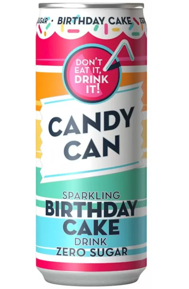 Candy Can Birthday Cake 330ml