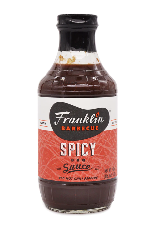 Franklin Barbecue Spicy BBQ Sauce 18oz