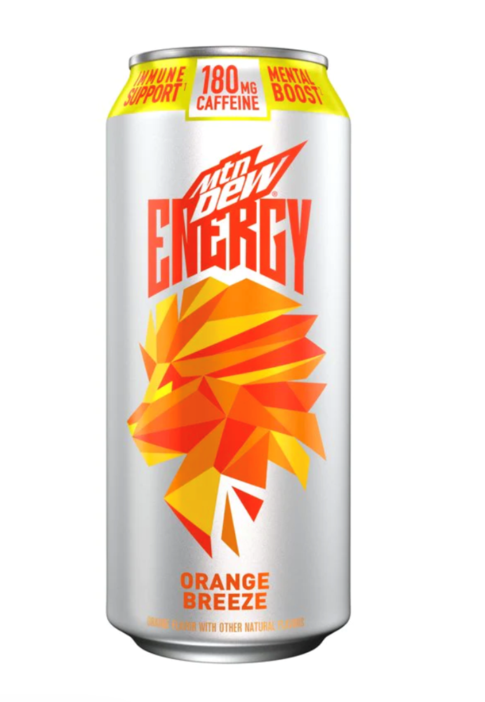Mountain Dew Energy Orange Breeze 16oz