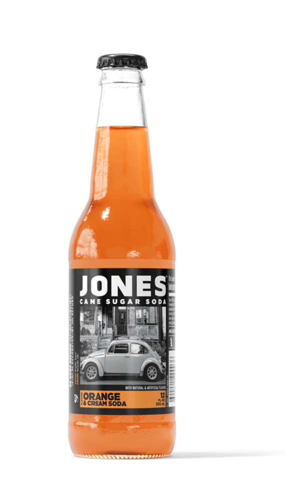 Jones Orange Cream Soda 12oz