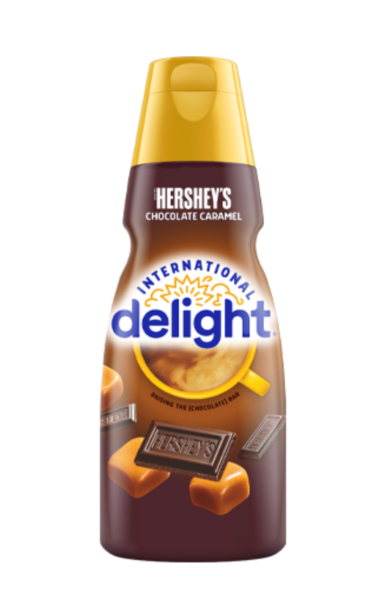 International Delight Hershey's Chocolate Caramel Coffee Creamer 32oz