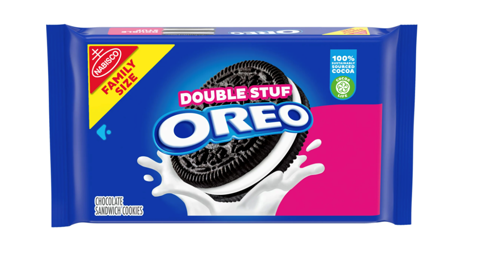 Oreo Double Stuff Chocolate Sandwich Cookies Family Size 20oz