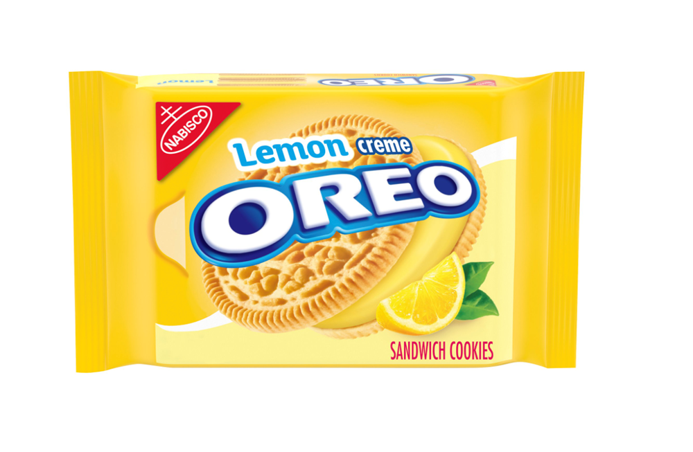 Oreo Lemon Creme Sandwich Cookies 15.25oz