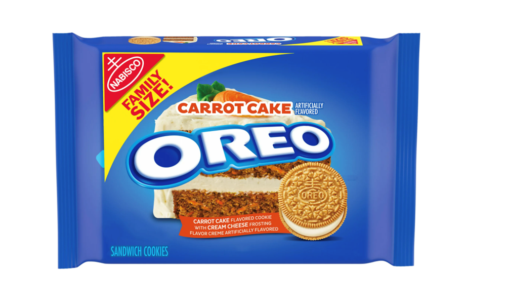 Oreo Carrot Cake Sandwich Cookies Family Size 17oz