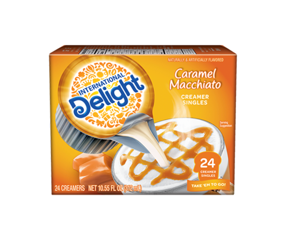 International Delight Caramel Macchiato Creamer 24ct (BEST BY: DEC 25)