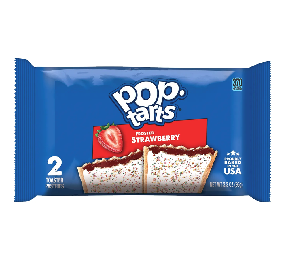 Pop Tarts Frosted Strawberry 2 Pack