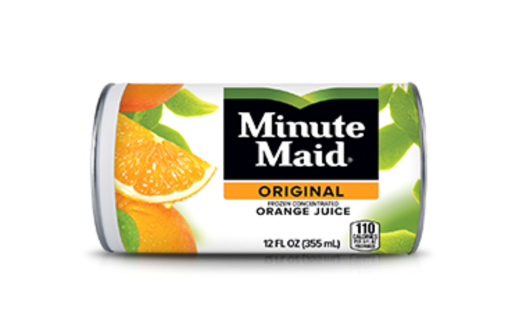 Minute Maid Original Frozen Orange Juice 12oz (BEST BY: NOV 25)