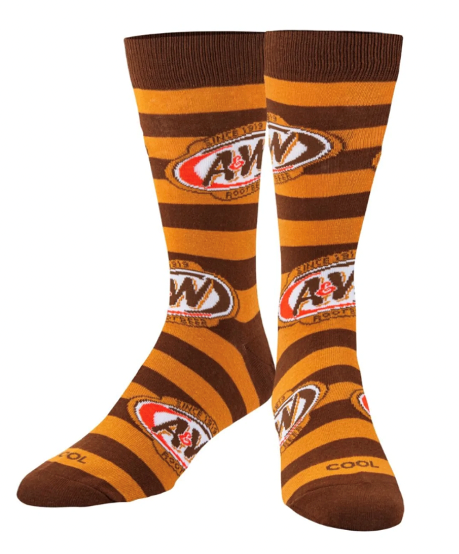 Cool Socks A&W Stripes Socks (1 Pair)