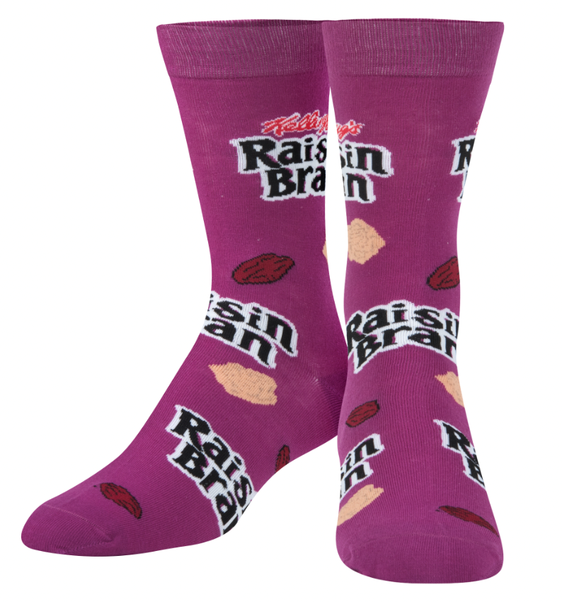 Crazy Socks Raisin Bran Socks (1 Pair)