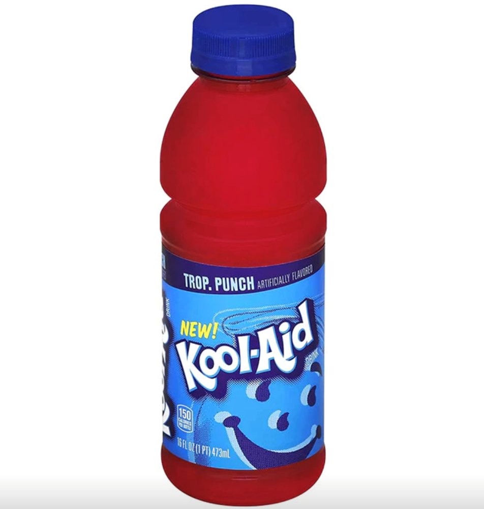 Kool Aid Tropical Punch Drink 16oz