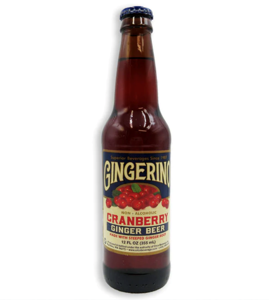 Gingerino Cranberry Ginger Beer 12oz