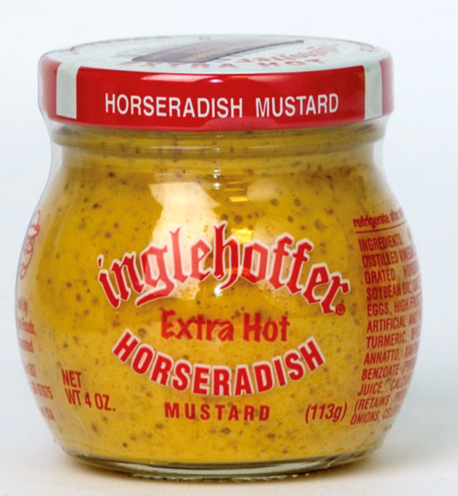 Inglehoffer Extra Hot Horseradish Mustard 4oz