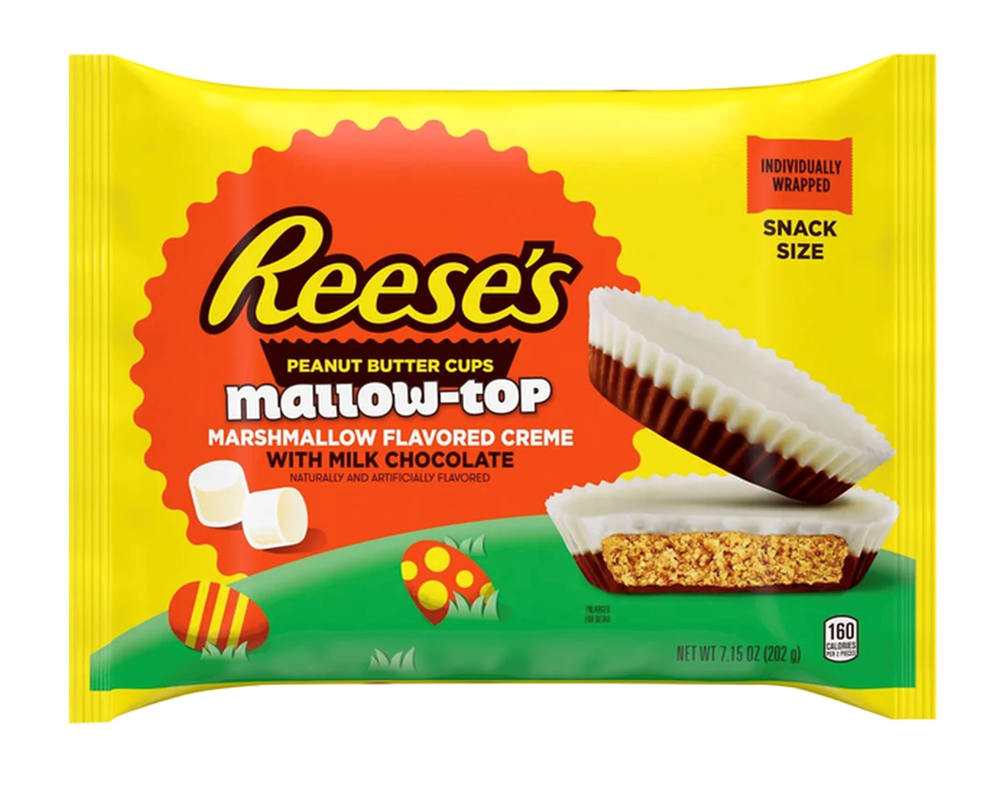 Reese's Mallow-Top Peanut Butter Cups 7.15oz