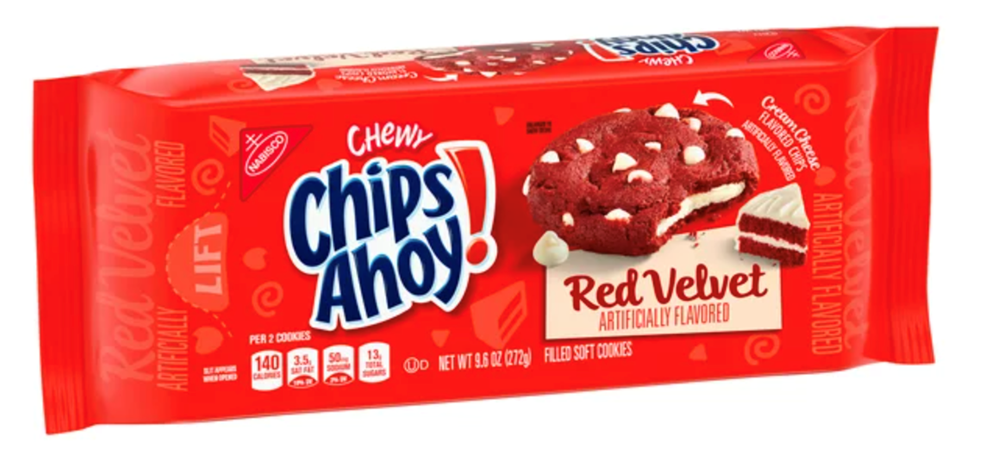 Chips Ahoy! Red Velvet Filled Cookies 9.6oz