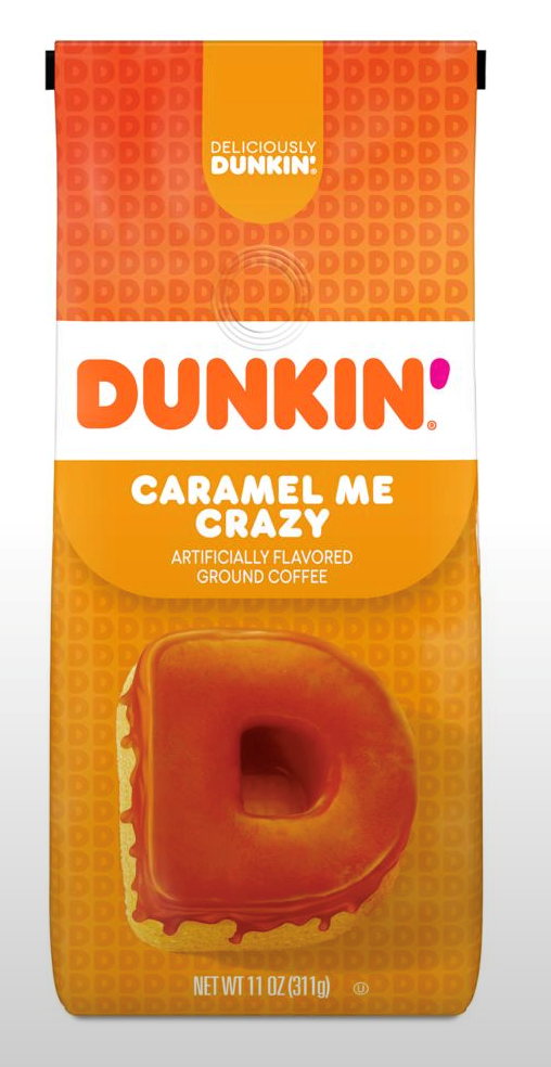 Dunkin' Donuts Caramel Me Crazy Ground Coffee 11oz