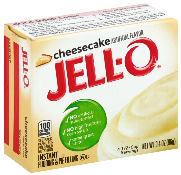 Jell-O Instant Cheesecake Pie Filling 3.4oz