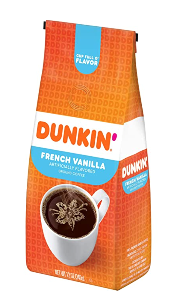 Dunkin' Donuts French Vanilla Flavored Ground Coffee 12oz