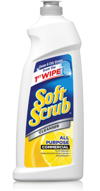 Soft Scrub All Purpose Cleanser Lemon 24oz