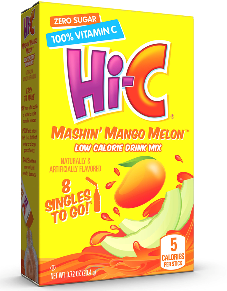 Hi-C Mango Melon Drink Mix 8 Pack