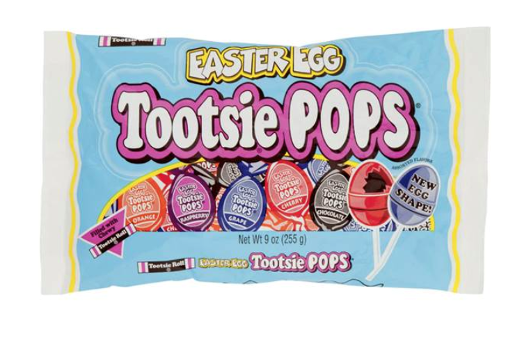 Tootsie Roll Easter Tootsie Pops 9oz