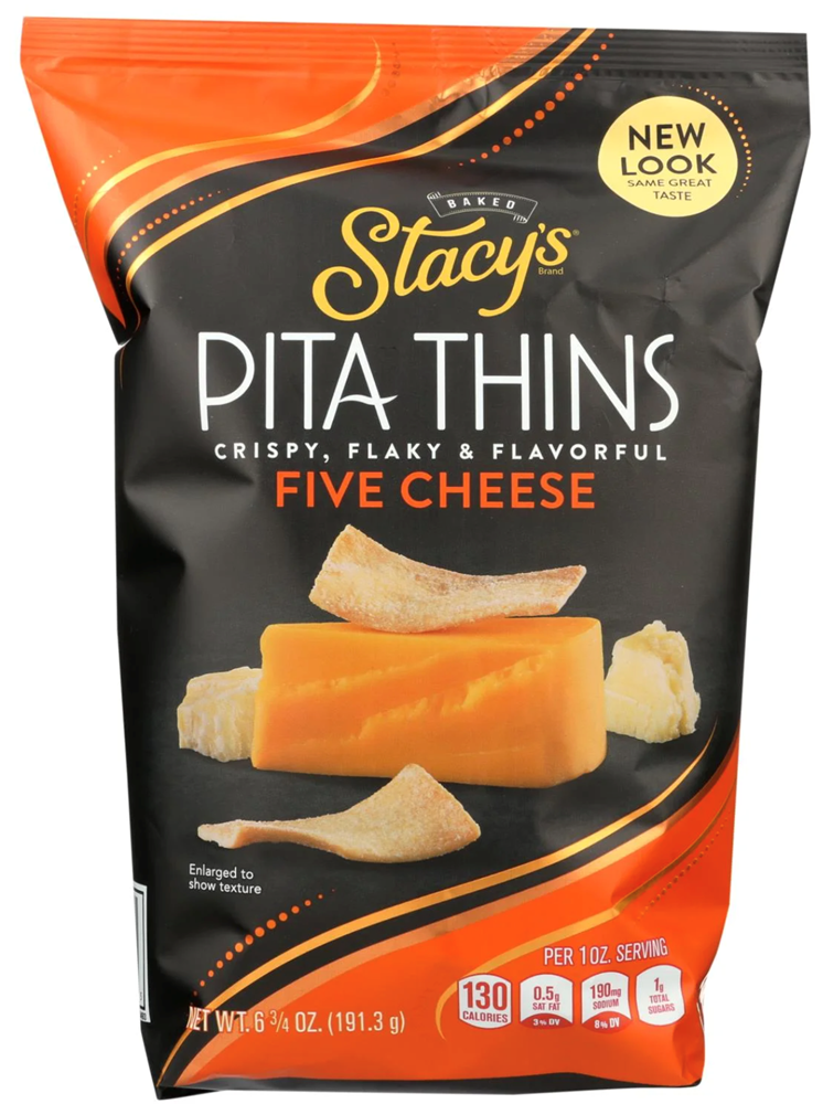 Stacy's Pita Crisps 5 Cheese 6.75oz