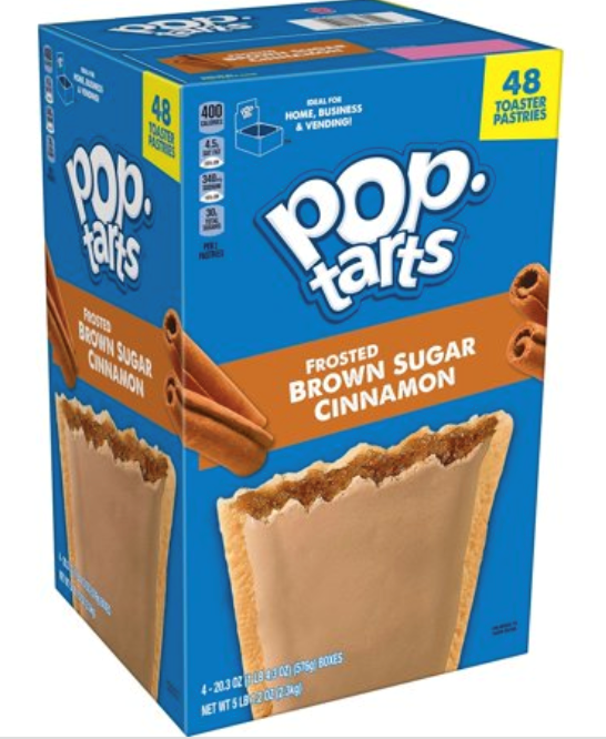 Pop Tarts Frosted Brown Sugar Cinnamon 48oz (BEST BY: OCT 2023)