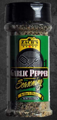 Zach's Garlic Pepper Seasoning 5oz