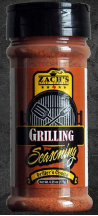 Zach's Grilling Seasoning 6.25oz
