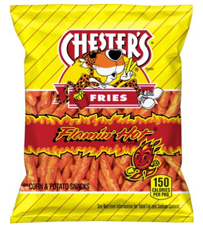 Chesters Flamin' Hot Fries 5.25oz