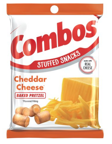 Combos Cheddar Cheese Pretzel Baked Snacks 6.3oz