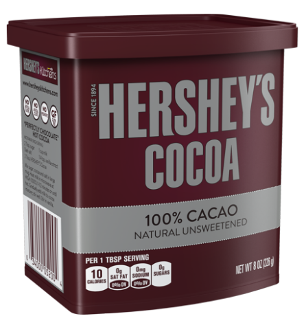 Hershey's Cocoa Natural Unsweetened 8oz