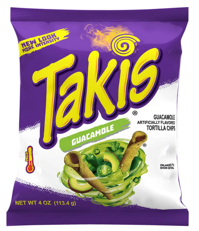 Takis Guacamole 3.25oz (BEST BY: SEP25)