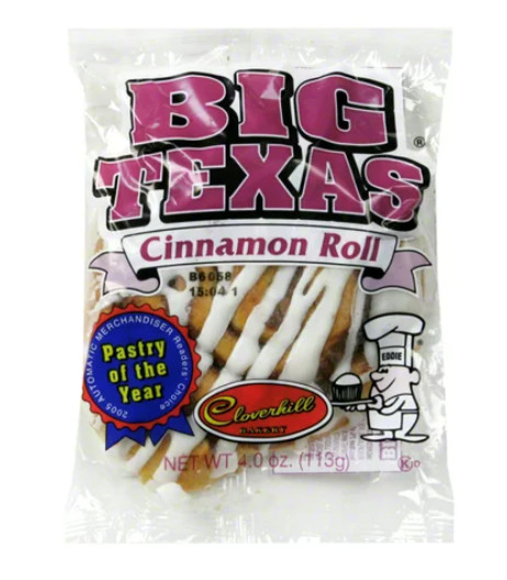 Cloverhill Bakery Big Texas Cinnamon Rolls 4oz