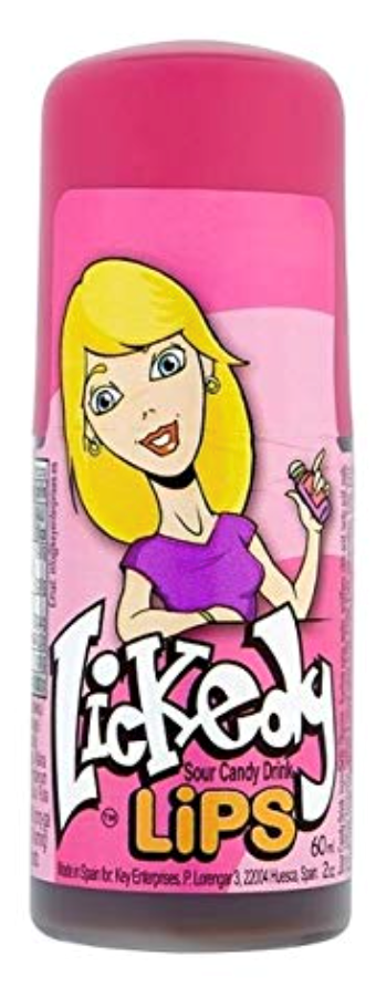Lickedy Lips Sour Candy 2oz