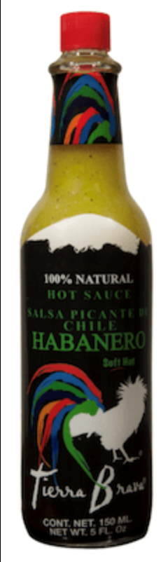 Tierra Brava Green Habanero Hot Sauce 5oz