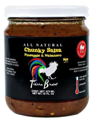 Tierra Brava Chunky Pineapple & Habanero 16oz